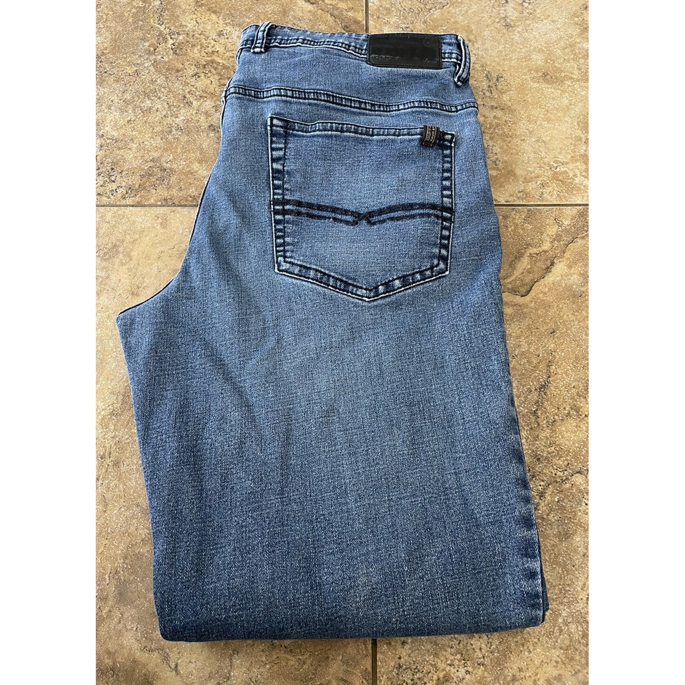 Buffalo David Bitton Jackson-X Straight Stretch Jeans Mens 38x32 Measure 38X31